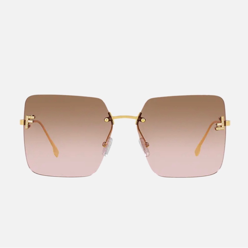 Fendi First Crystal Geometric Women's sunglasses